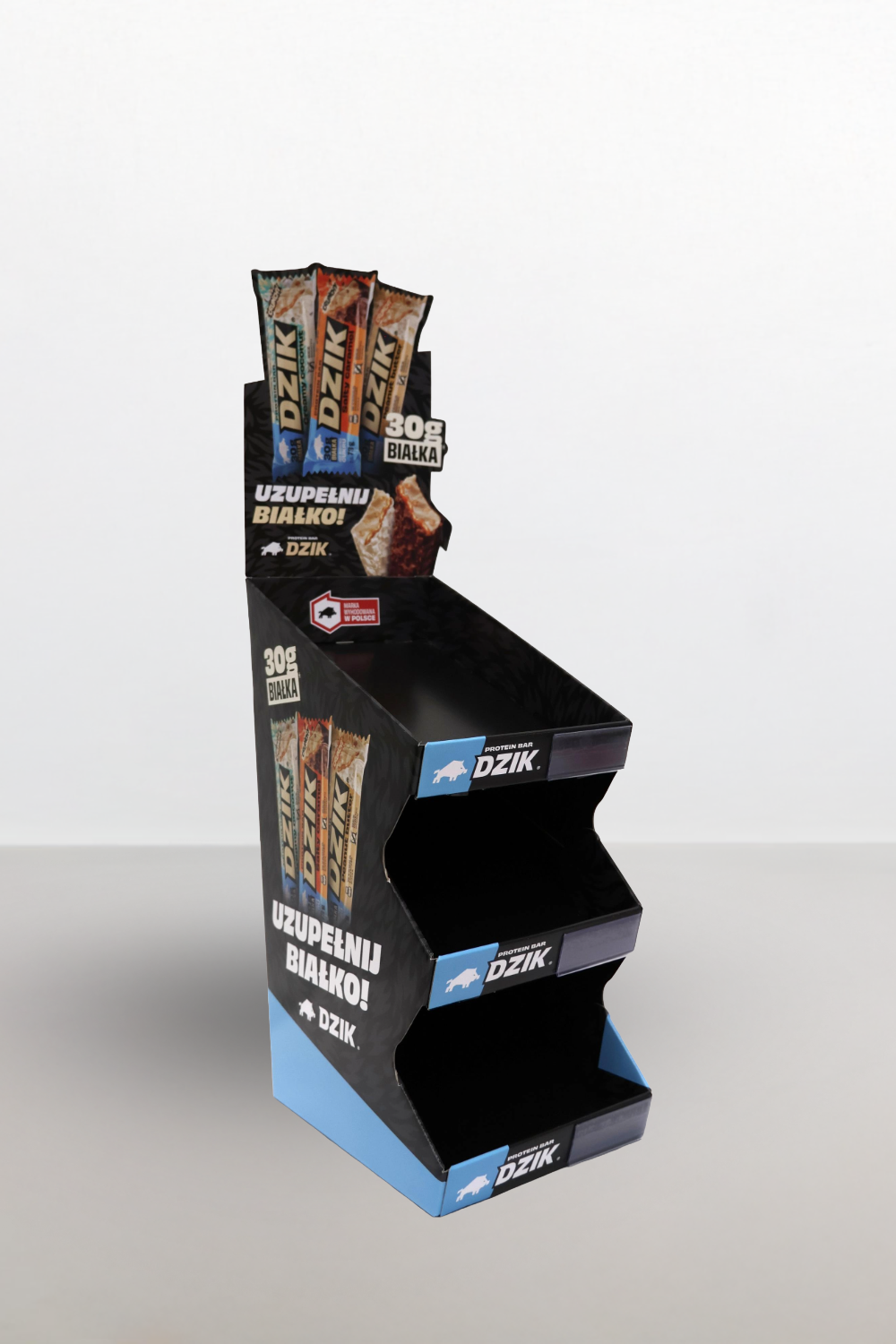 Voedingssupplement display -Toonbank - DZIK - Holbox Shop Direct