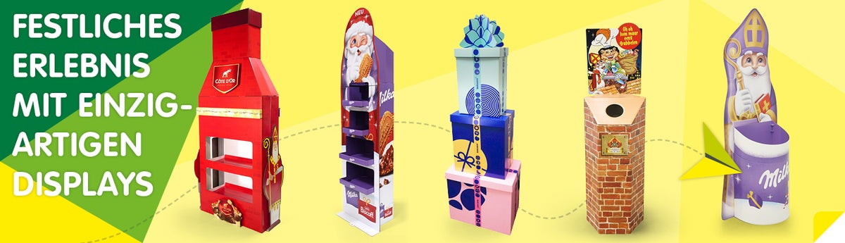 Festliches erlebnis mit einzigartigen displays