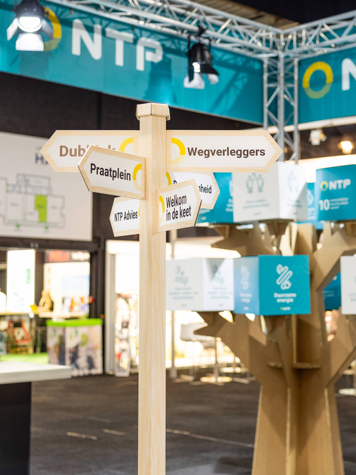 Kartonnen beursstand NTP - Holbox Shop Direct