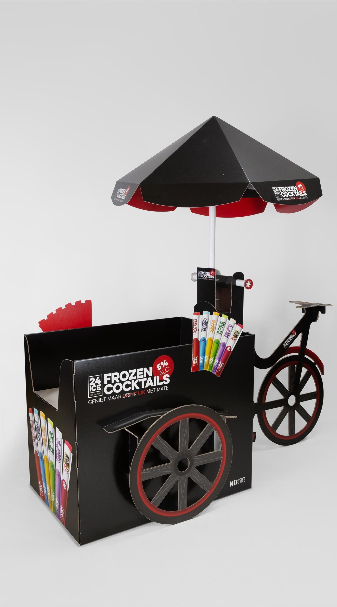Kartonnen bakfiets - 24 ICE - Holbox Shop Direct