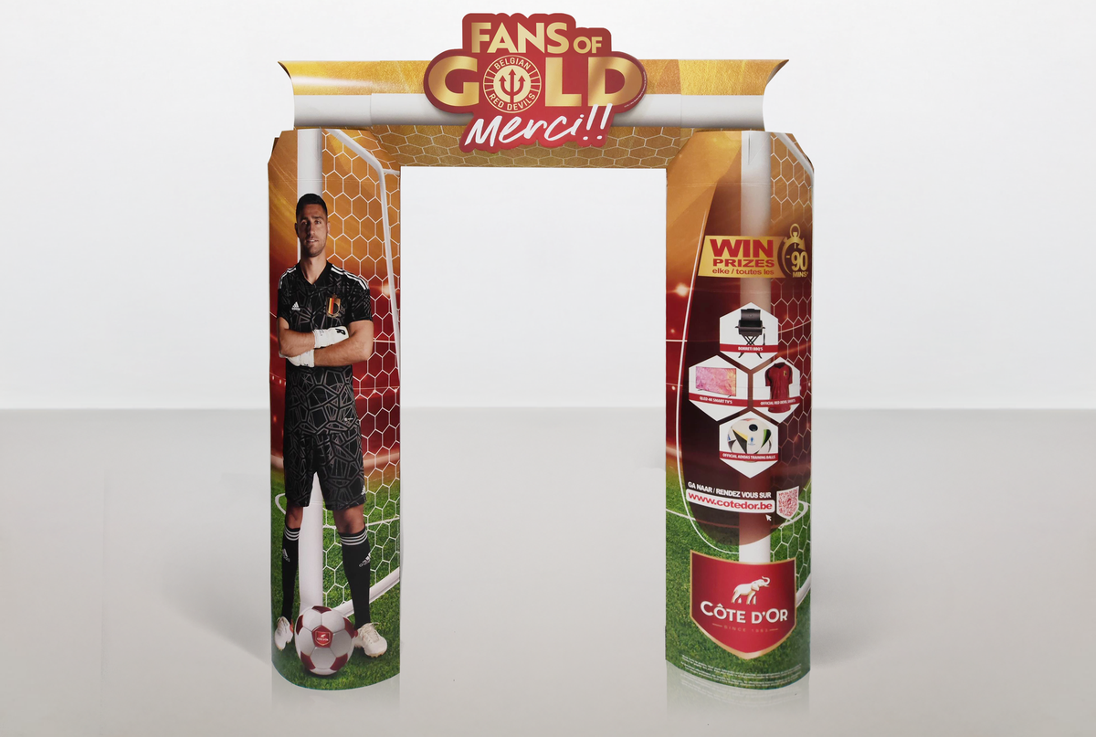 Kartonnen ellipse boog - Holbox Shop Direct