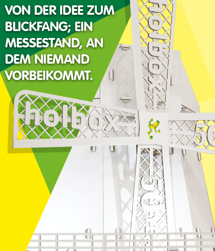 Bestellen Sie Ihren Messestand bei Holbox