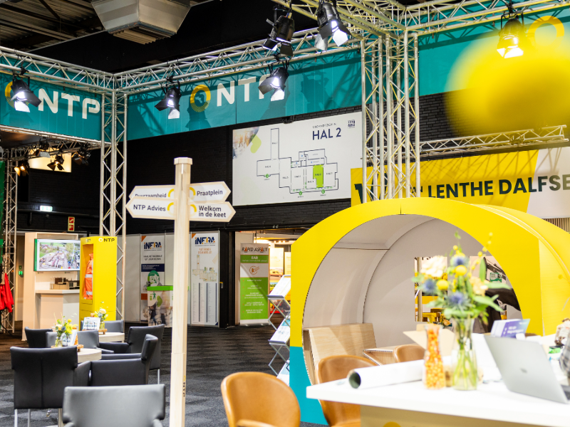 Kartonnen beursstand NTP - Meetingbox - Holbox Shop Direct