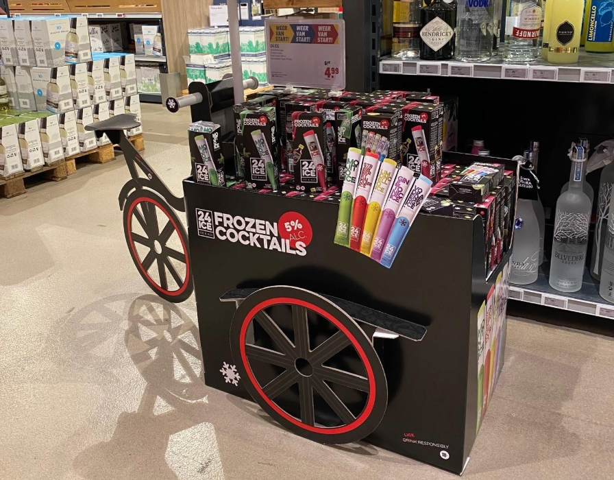 Kartonnen bakfiets - 24 ICE - Holbox Shop Direct