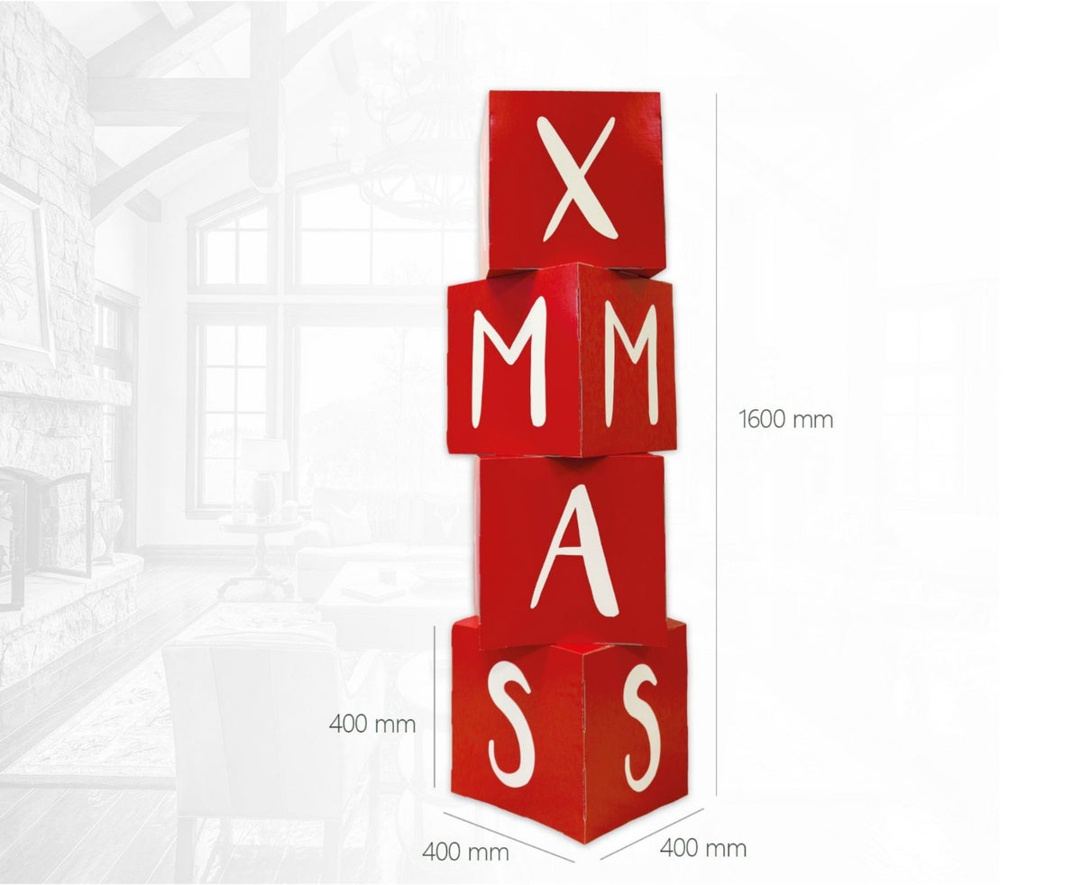 Stapelwürfel XMAS