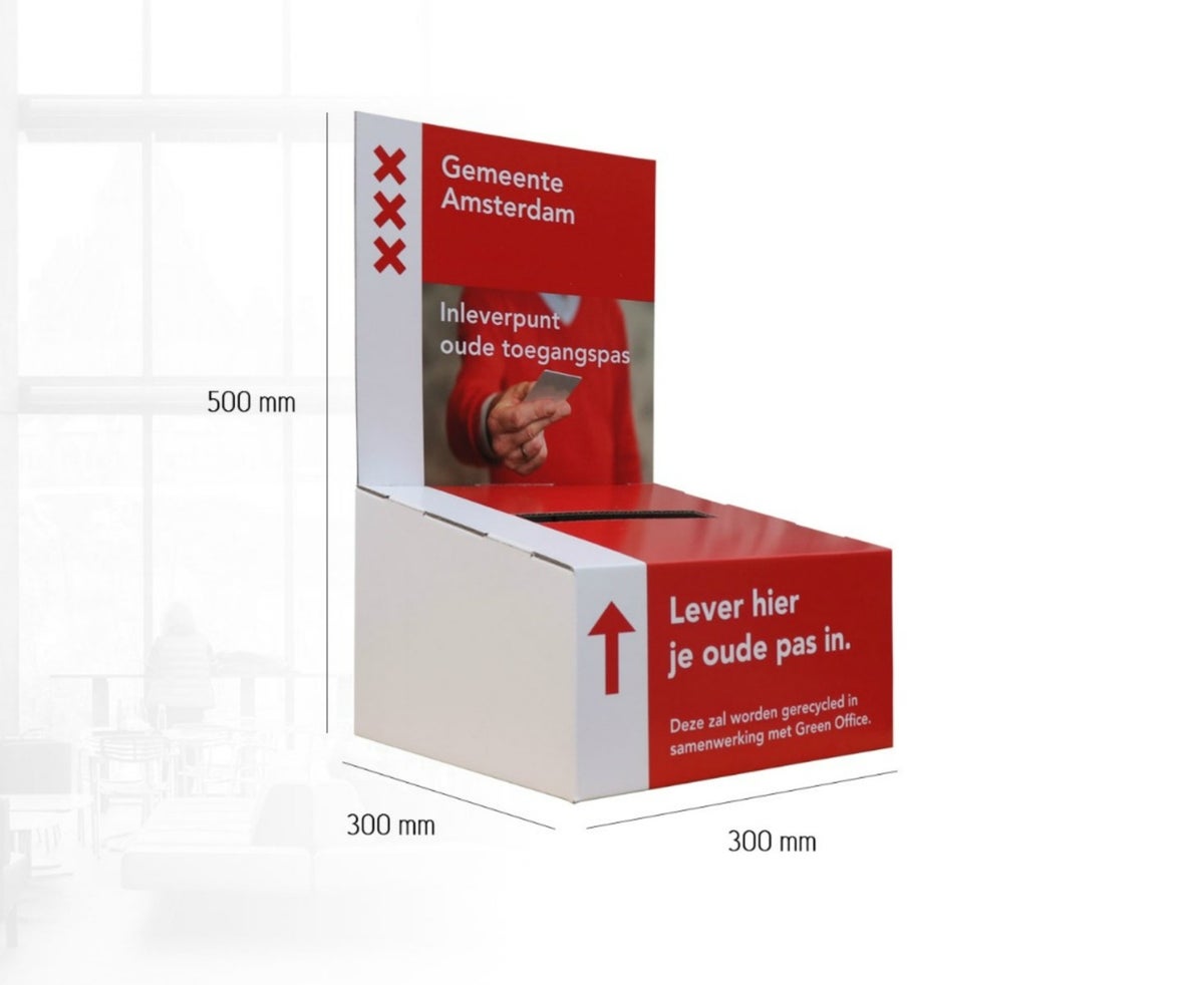 Losbox, Thekenaufsteller, Einwurbox, Sammelbox, Teilnahmebox, Thekenbox, Thekendisplay, Einwurfbox Theke