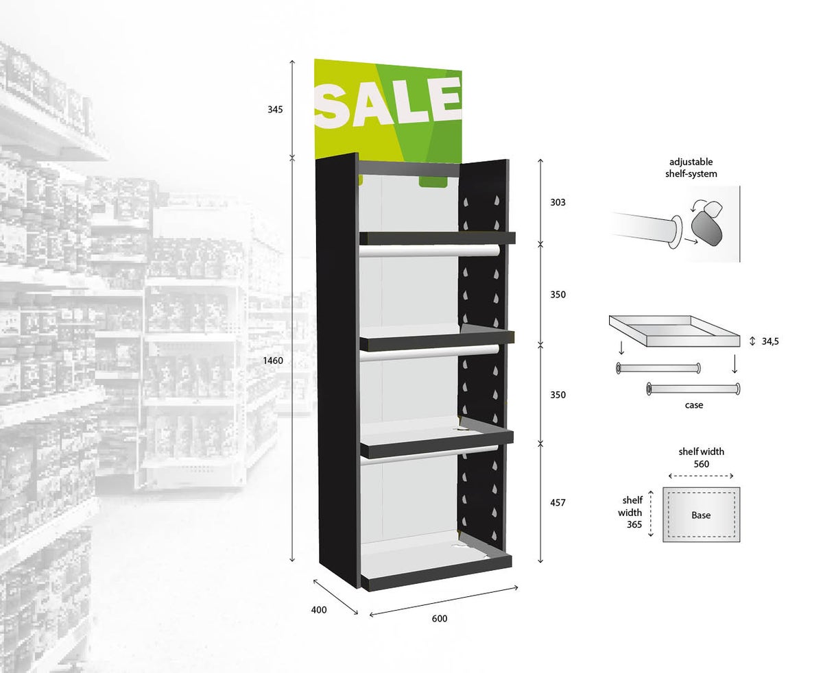 Regaldisplay, Palettendisplay, POS Display, Bodendisplay, Warendisplay, Verkaufsdisplay, Regaldisplay, Display Palette, Produktdisplay