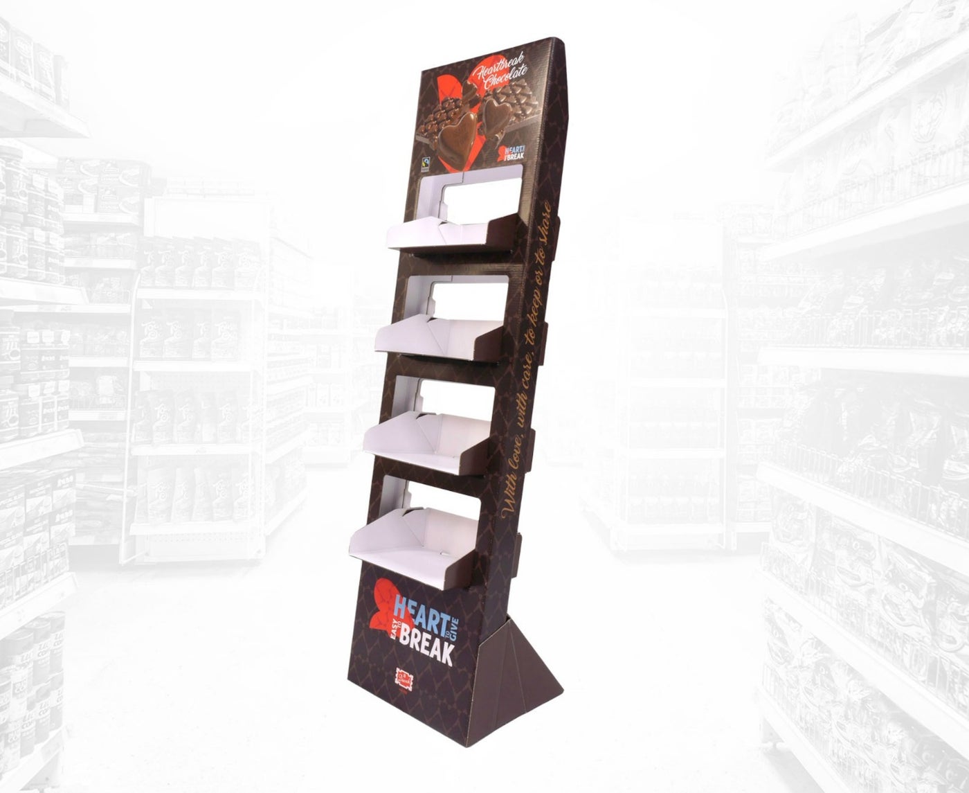 bodendisplay, bodendisplay kompakt, kompaktes bodendisplay, bodenaufsteller, regaldisplay, pos display, tankstellendisplay, verkaufsdisplay tankstelle