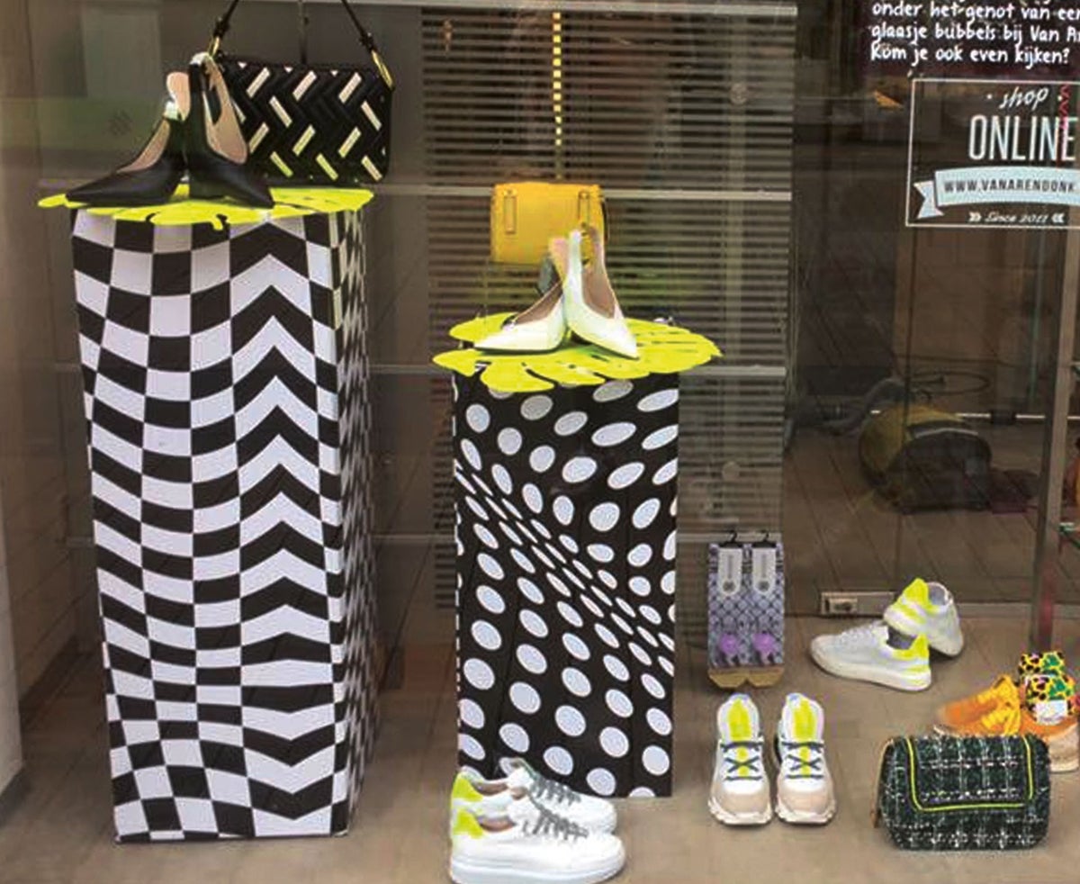 Dekosäule, Präsentationssockel, Galeriesockel, Präsentationspodest, Podest, Sockel, Warenpräsentation, Pappkarton Sockel, Säule aus Pappkarton