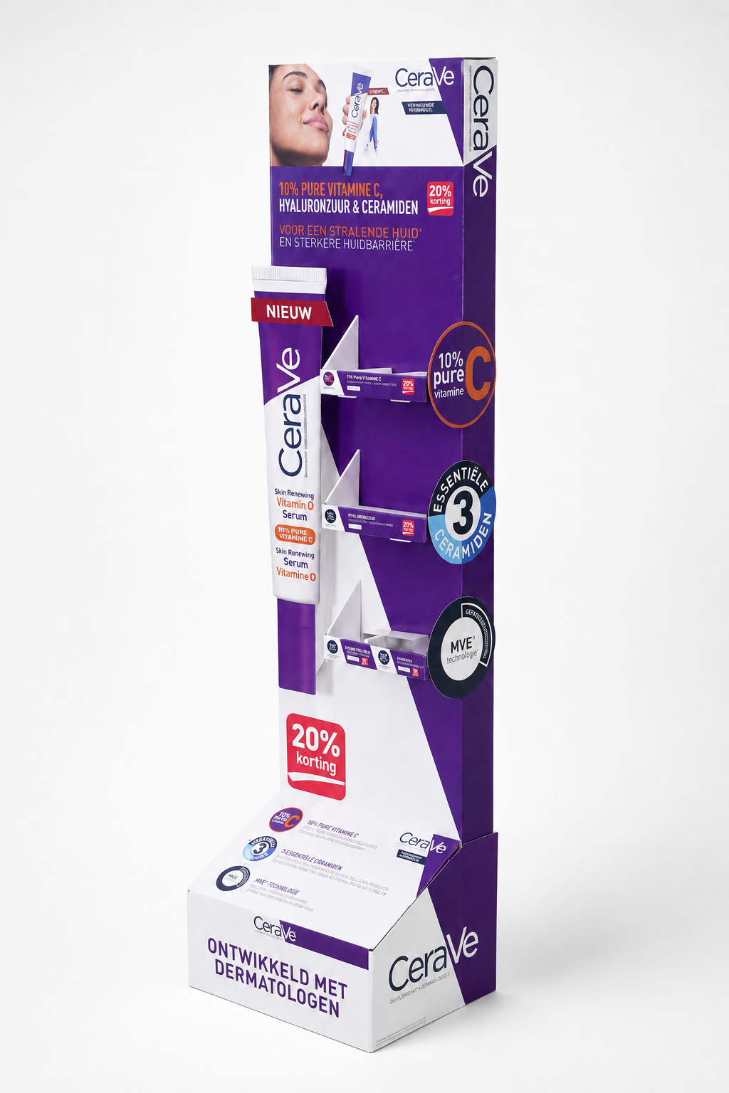 Vloerdisplay - CeraVe - Holbox Shop Direct Vloerdisplay - CeraVe - Holbox Shop Direct