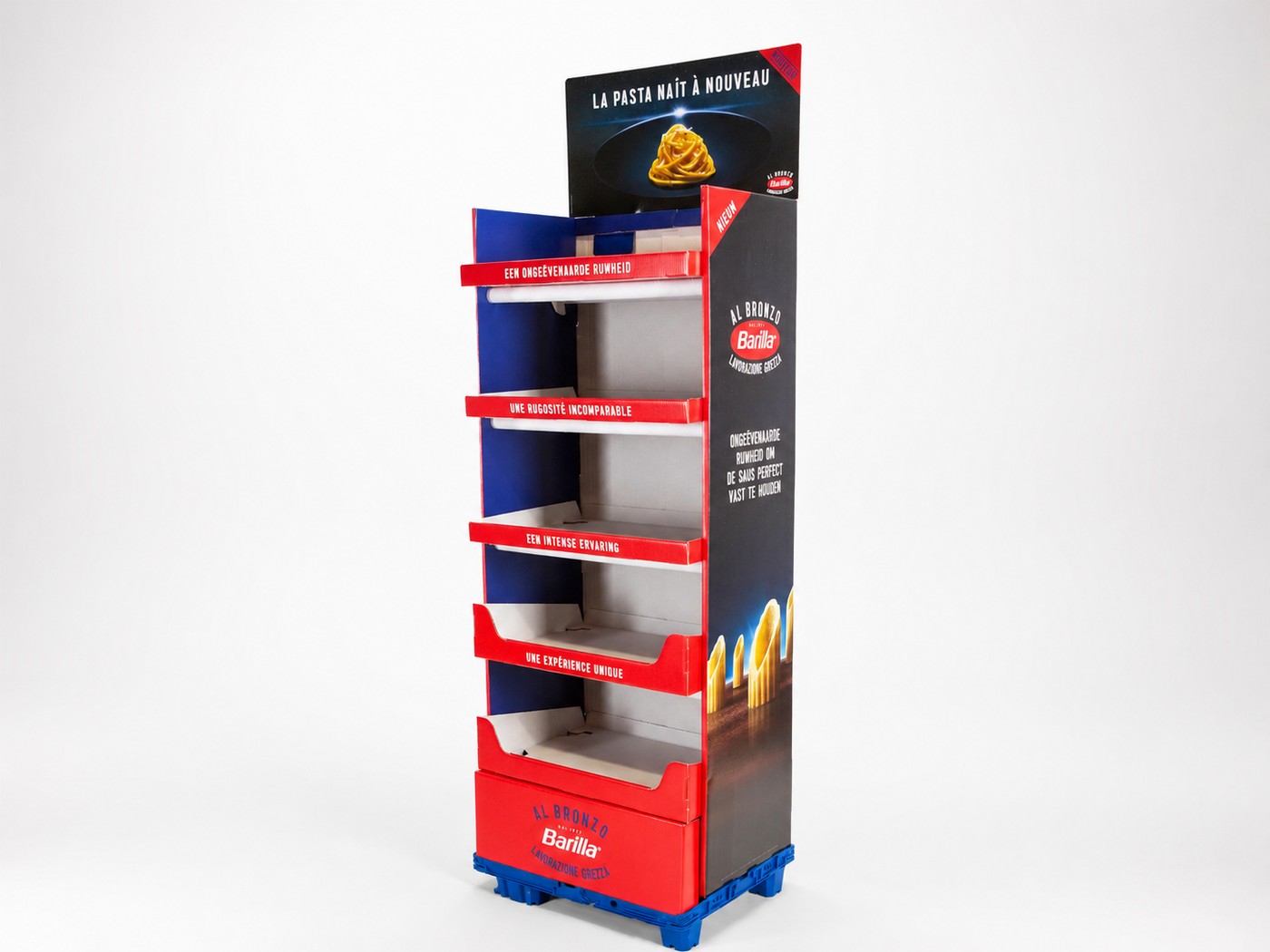 Palletdisplays - Kokerdisplay - Barilla - Holbox Shop Direct Palletdisplays - Kokerdisplay - Barilla - Holbox Shop Direct