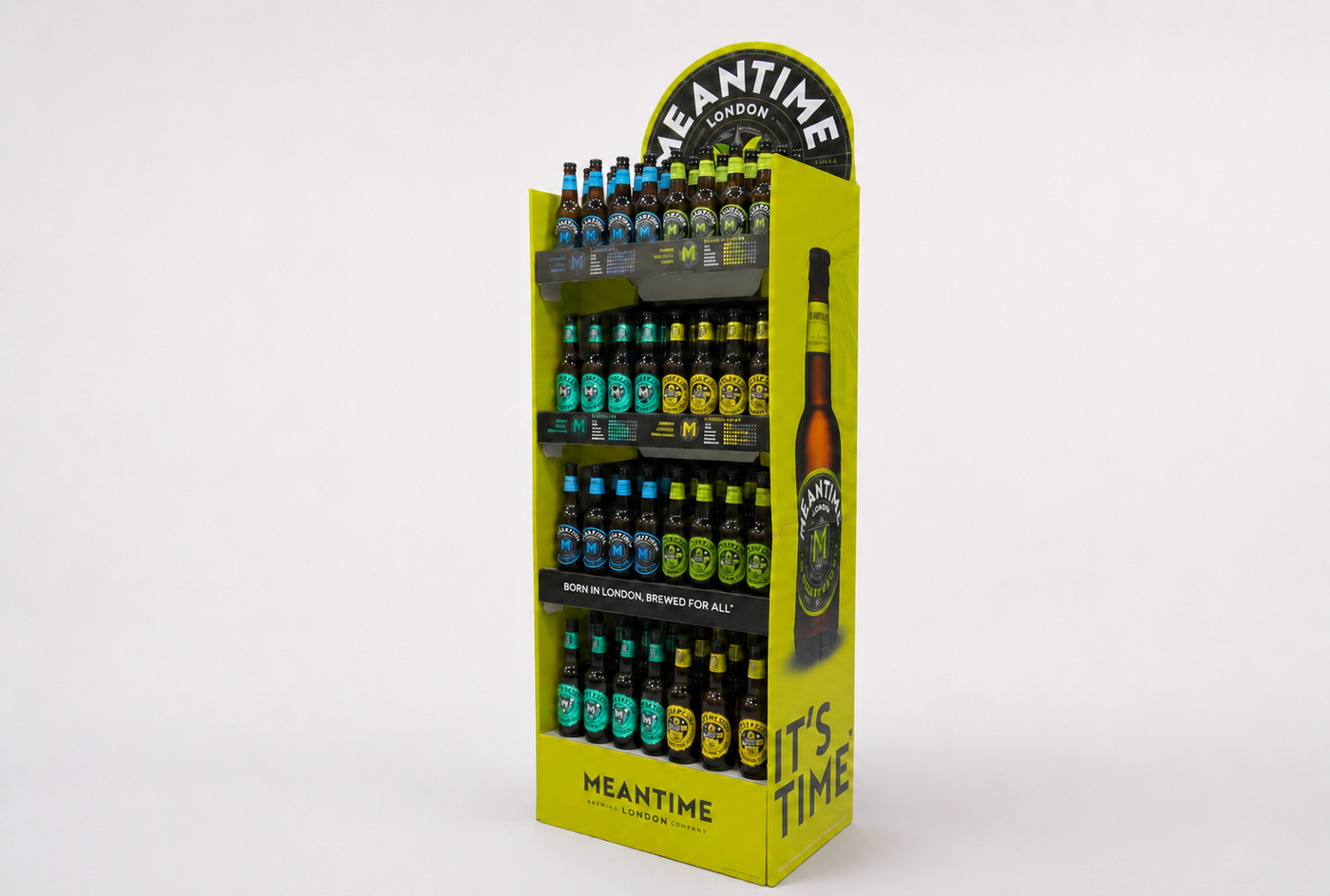 Displays 2 Go - Foldable Shop Display - Meantime London display - Holbox Shop Direct Displays 2 Go - Foldable Shop Display - Meantime London display - Holbox Shop Direct