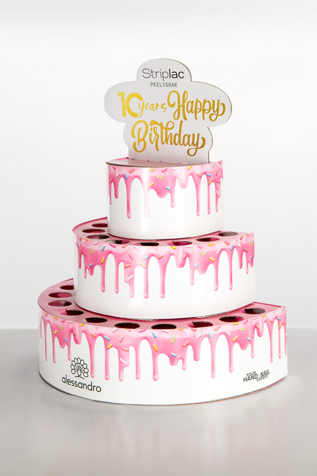 Kartonnen toonbankdisplay voor cosmetica staand staand