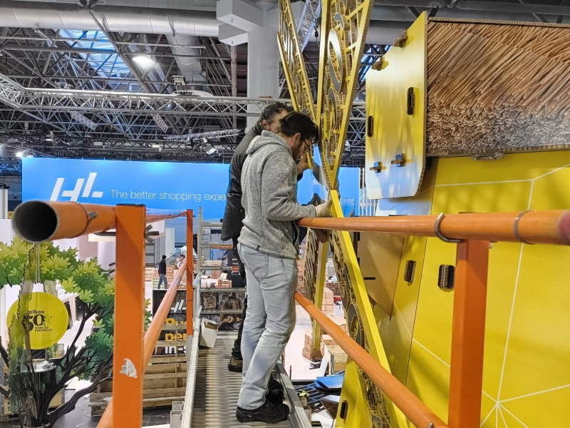 Opbouw EuroShop 2026 - Wieken Molen - Holbox Opbouw EuroShop 2026 - Wieken Molen - Holbox