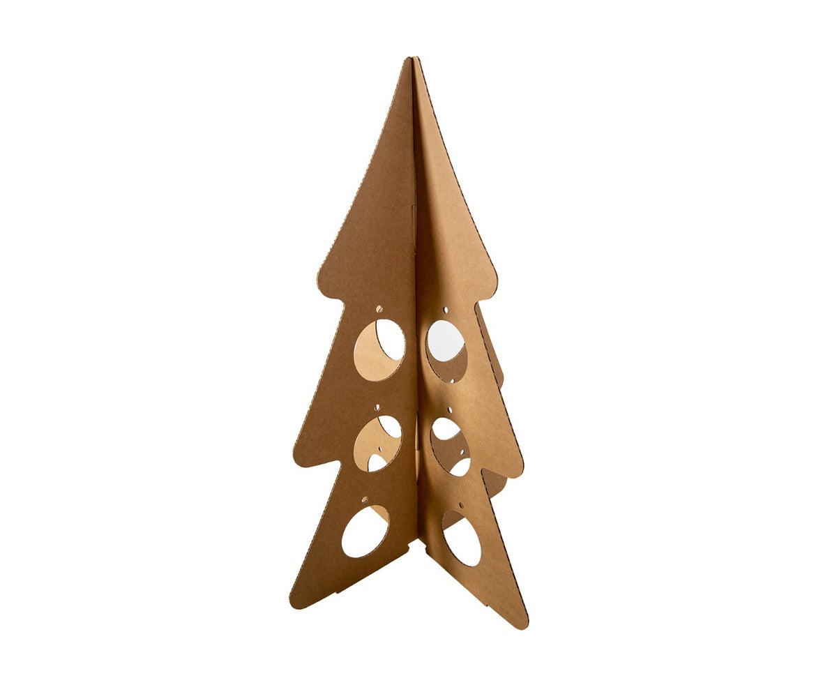 Weihnachtsbaum aus Pappe | | 76,5 cm hoch