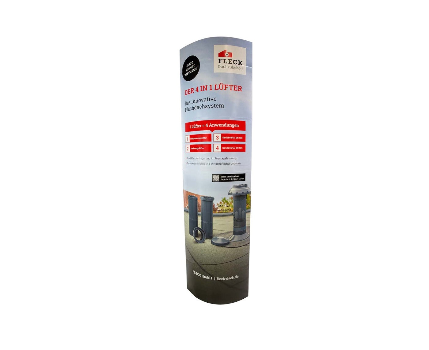 Ellipsenaufsteller 650x2100 mm | verschiedene Varianten