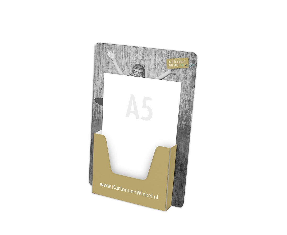 Folderbakje Karton eigen design eigen ontwerp persoonlijk Holbox Shopdirect