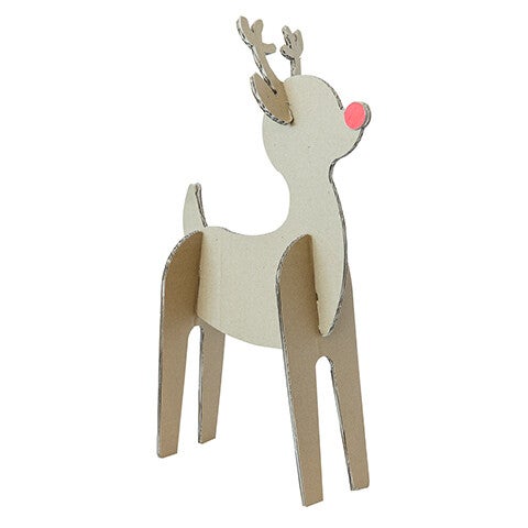 Mini-Pappfigur Hirsch