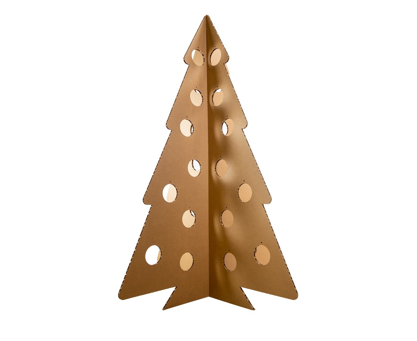 Re-board Weihnachtsbaum aus Pappe | 170 cm hoch