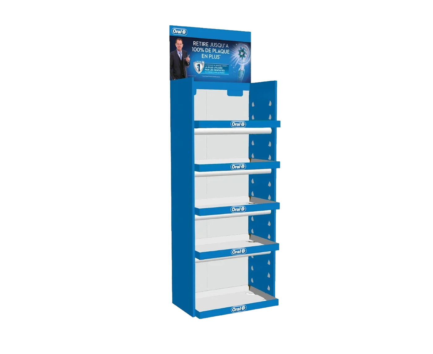 Palettendisplay mit höhenverstellbaren Regalen LITE | 60 x 40 | bis zu 8 kg pro Ablage | verschiedene Varianten