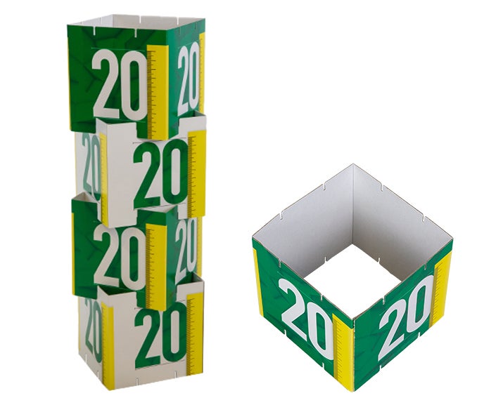 Stapelwürfel offen| Verschiedene Größen | Set mit 4 Würfeln Stapelwürfel offen| Verschiedene Größen | Set mit 4 Würfeln