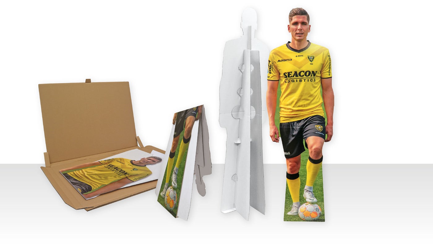 Levensgroot kartonnen figuur zonder witrand inspiratie gemaakt door Holbox Shopdirect Levensgroot kartonnen figuur zonder witrand inspiratie gemaakt door Holbox Shopdirect