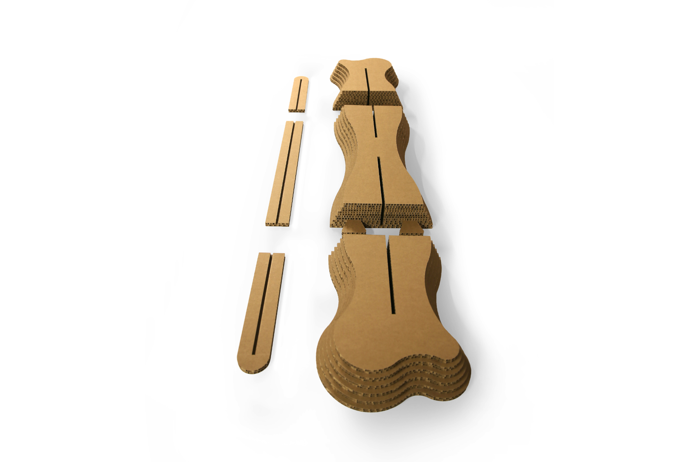 Organic Re-board Wand - voet en afdeklijst Organic Re-board Wand - voet en afdeklijst