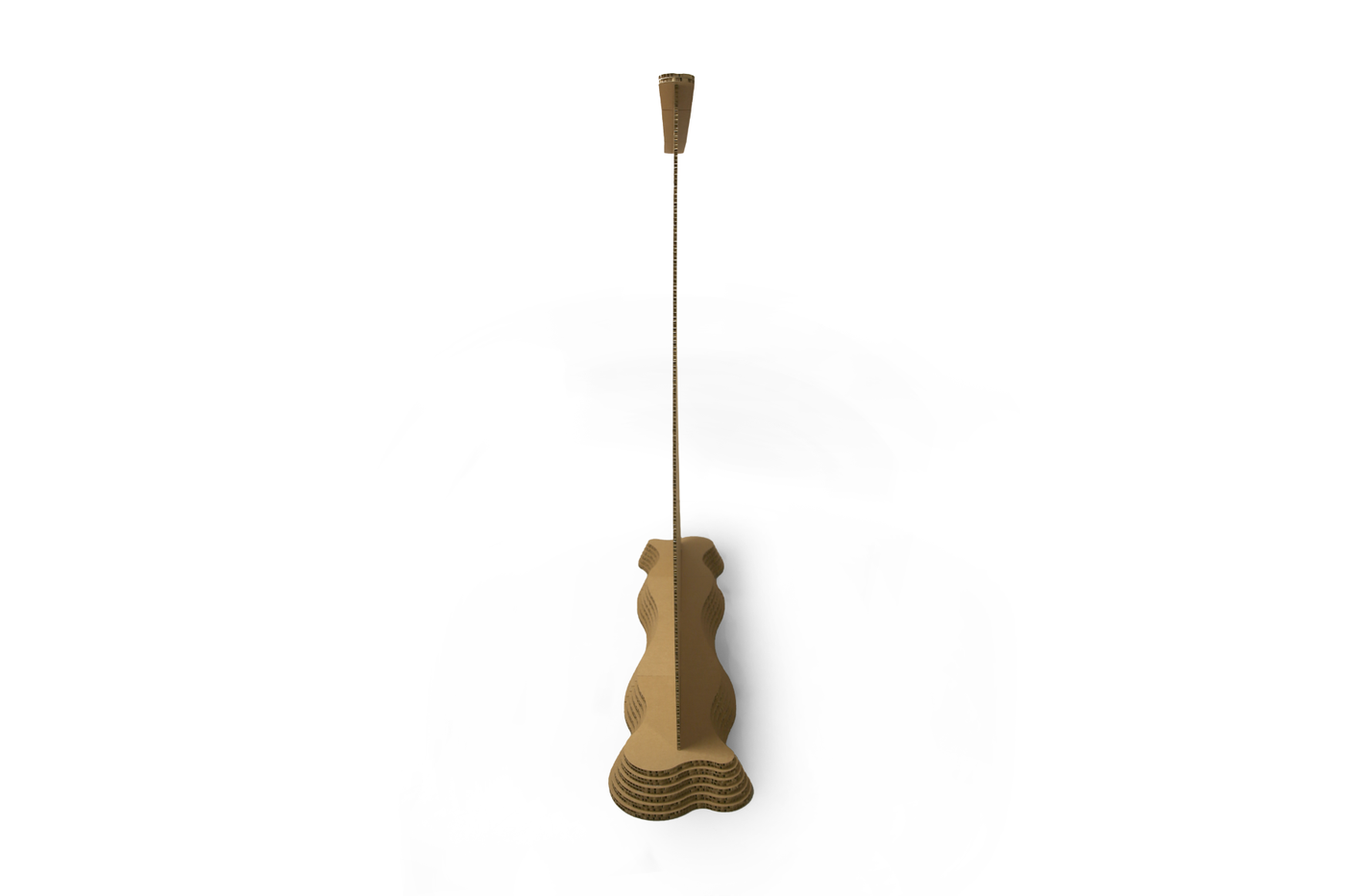 Organic Re-board Wand - zijkant Organic Re-board Wand - zijkant