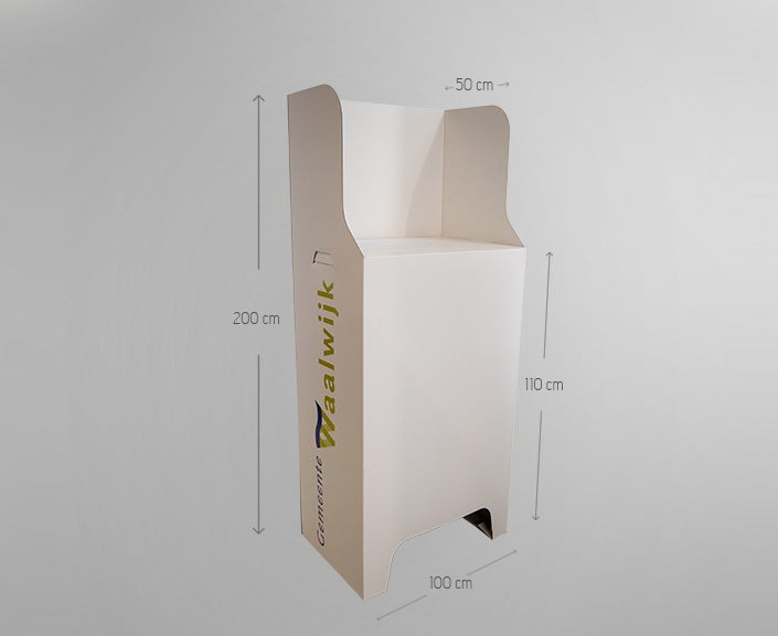 Stemhokje wit Stemhokje wit